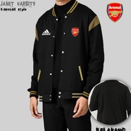CODE V86A NEWEST ARSENAL BASEBALL JACKET COOL FOOTBALL JACKET CAN REQUEST CUSTOM SCREEN PRINTING