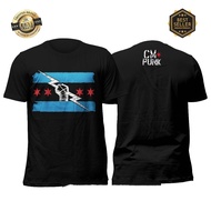 CM Punk Best in the world Wrestling AEW wwe tshirt cotton