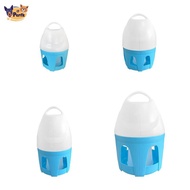 Perfk Pigeon Waterer Water Bottle Automatic Hanging Pet Supplies with Handle Pigeon