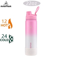 Astar flask 22oz 32oz 40oz Tumbler Hot and Cold Water Bottle Aqua Hydration Spout Lid Wide Mouth