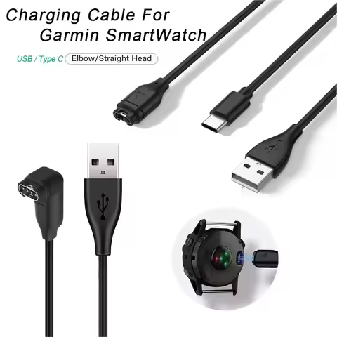 Charging Cable for Garmin Fenix 7 7S 7X 6 6S 6X,Forerunner 265 255 945,Instinct 2 2S,Vivoactive 4 4S