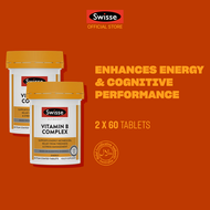[EXP 01 OCT 2027] [Twin Pack] Swisse Ultiboost Vitamin B Complex 60 Tabs