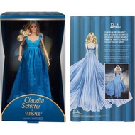 (代購)Barbie x Supermodel Claudia Schiffer Doll in Versace Gown 限定紀念版 Signature 收藏系列 芭比娃娃服裝穿搭公仔人偶套裝 Dr