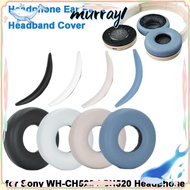 MURRAY 1Pair Headphone Ear Pads, Protein Leather Sponge Foam Headset Earmuff, Replacement Headphone 