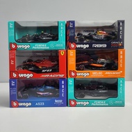 1:43 BbURAGO F1 2023 Car Verstappen Hamilton Leclerc #