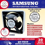WZ  RT25FARADSA RT25M4033S8 RT29FARADSA RT29FARDSA RT29K5032S8 SAMSUNG REFRIGERATOR FAN 3612JL-04W-S