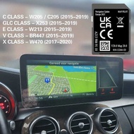 livey Free Cost Factroy OEM A213 GPS Navigation Europe For Mercedes Glc/C/E/V/X-Class SD Card Maps