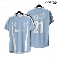 【available】COQGM Officiai NEW Oversized American Style Fallett Sport Club Football Jersey Custom Nam