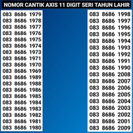 READY NOMOR CANTIK AXIS KARTU PERDANA AXIS 11 DIGIT 4G LTE LANGKA