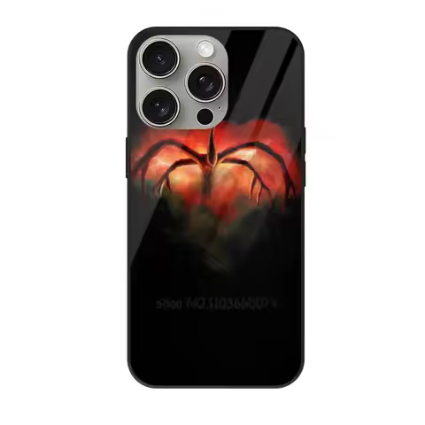 The Mind Flayer Stranger T Shirt Phone Case For Iphone 14 13 Iphone 15 11 16 Pro Max 7 8 Plus Soft C