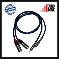 Eurotone RCA To XLR Male Audio Cable 1 set
