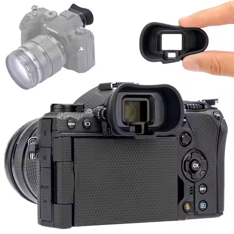Soft Camera Viewfinder Eyecup Eyepiece for Olympus OM SYSYEM OM-1 Mark II & OM-1 EVF Eyeshade Protec