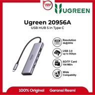 UGREEN 20956A USB Hub Type C 6 in 1 Multifunction Adapter 4K