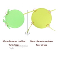 30/38cm Bistro Round Chair Seat Cushion Pad Cushions Solid R