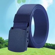 Wide Nylon Tactical Casual Versatile Mens Belt Outdoor Metal-Free Canvas Military Training Belt Tali