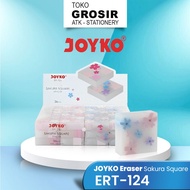 JOYKO ERASER SAKURA BOX ERT-124 JOYKO ERASER SAKURA SQUARE ERT-124