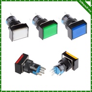 [SzlinyoubeMY] DC 24V Momentary Button Switch, Switch Operating Voltage: AC 250V 3A; DC 30V 5V