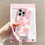 Cute Rabbit 2-In-1 Case Infinix Smart 10 Hot 60 60I Pro Plus Hot 40I Note 50 Pro 5G 50 Pro Plus 4G 9