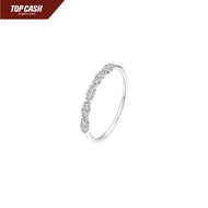Top Cash Jewellery 10K Lab Grown Line Design Diamond Ring
