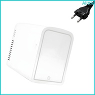 Alia Cooling and Heating 4L Makeup Fridge with LED Light Makeup Mirror for Skincare Freshness During