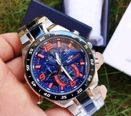 Jam Tangan Casio Edifice EFR 564TR - Stainless SilverBlue Dial BlackBlue Series (Limited Edition)