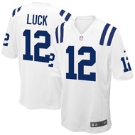 เสื้อผ้ารักบี้ล่าสุด The NFL jerseys NFL Colts Indianapolis Colts 12 Luck soliciting uniforms