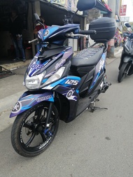 Decals Sticker Motorcycle Decals  for MiO 125 blue stripe