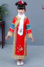 56 Ethnic Minorities Kids Costume Miao Buyi Gaoshan Naxi Dance Performance Zhuang March 3