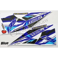 LC135 New V2 V3 V4 V5 V6 V7 Exciter 135 ( 162 ) Body Cover Set Stripe Sticker - Blue / Black / Red /