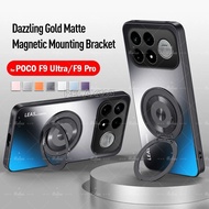 For POCO F9 Pro 5G AG Frosted Matte Stand Back Cover For POCO F9 Ultra F9Pro F9Ultra F 9 Pro F9 Ultr