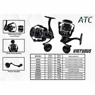 Atc VIRTUOUS SW SALTWATER SPINNING REEL 9+1BB - 3000H