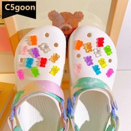 C5GOON 10/18/20Pcs Candy Bears Shoes Charms DIY Women's Charms Designer Hole Shoe Clips Charm Pines 