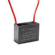 500V 2UF CBB61 Ceiling Fan Motor Running Rectangle Capacitor