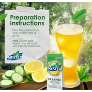 Nestea cleanse high in Fiber lemon cucumber Green tea