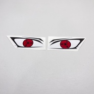 STIKER MATA SHARINGAN SASUKE