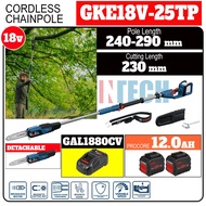 BOSCH GKE18V-25TP 18V CORDLESS CHAINPOLE C/W SOLO / 2.0AH / 4.0AH / 5.0AH / PROCORE 4.0AH / 8.0 / 12