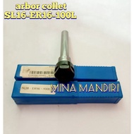Arbor collet. straight arbor SL16 ER16 100L. collet handle SL16 ER16 100L.new