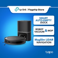 TP-Link Tapo RV20 Max Plus 5300Pa Robot Vacuum MagSlim LiDAR Navigation 3-in-1 Auto Empty Dock Dustb
