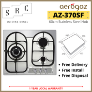 Aerogaz AZ-370SF Stainless Steel Hob 60cm with Safety Valve  (Include Install and Disposal)