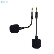 Cool3C Mini Microphone Recording Condenser Small Mic For Headphone Sound Card Amplifier Mobile Phones Karaoke Accessories 3.5mm Denoise HOT