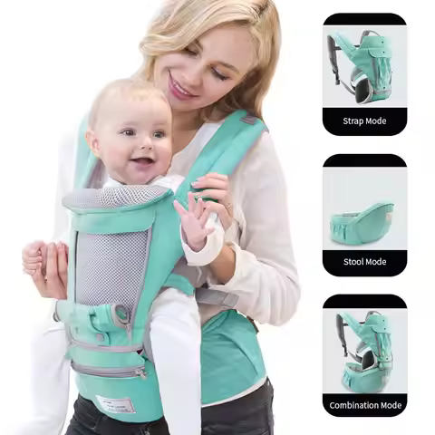 0-36 Months Ergonomic Baby Carrier Infant Kid Baby Hipseat Sling Front Facing Kangaroo Baby Wrap Car