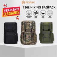 FIGARO 120L Tactical Bag Waterproof Backpack Hiking Bag Army Bag Tactical Backpack Camping Bag Milit