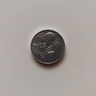 Uang koin 25 rupiah 1996