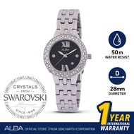 Swarovski Women's Watch Silver Alba AH7H43 Quartz Analog AH7H43X1 Original