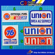 Union 76 embroidery patches sulam / PC65