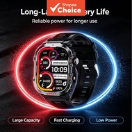 TechLife2026QX111.96 TechLife Jam Pintar 2026 Trend Qx11 Asli Skrin Sentuh HD 1.96 Inci Hadiah Sukan