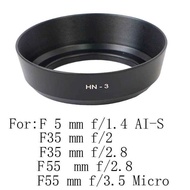 HN-3 Metal Hood for Nikon 35/2D 35/1.8G 501.8 501.4 52mm Screw