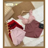 ［现货 Ready Stock］巨显瘦高腰西装裤 Thailand Talent Shop High Waist Shorts