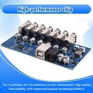 USB2.0 HUB Splitter 1-to-7 Ports USB2.0 HUB One-to-Seven HUB Module with Power Port Supply 9-24V Plu