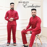 BAJU MELAYU EXCLUSIVE  - MODERN SLIM FIT (DEWASA SIZE XS - 3XL)